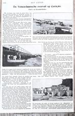 Curacao 1929: art. de overval van Venezuela op Curacao, Verzenden, Voor 1940, Gebruikt, Overige onderwerpen