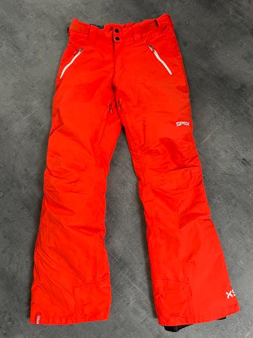 Skibroek merk Spex maar small maat 36 zgan rood/oranje, Kleding | Dames, Wintersportkleding, Zo goed als nieuw, Broek, Maat 36 (S)