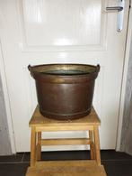 Antieke koperen ketel/emmer, Antiek en Kunst, Ophalen