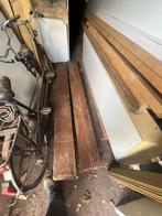 Hard houten balken altijd binnen gezeten als doorgang, Doe-het-zelf en Verbouw, Hout en Planken, Ophalen, Zo goed als nieuw, 50 mm of meer