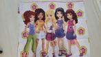 Lego Friends eenpersoons dekbedovertek, Meisje, Dekbedovertrek, Gebruikt, Ophalen of Verzenden