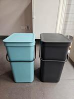 Brabantia prullenbak 2x16L inbouw, Huis en Inrichting, Ophalen, Zo goed als nieuw