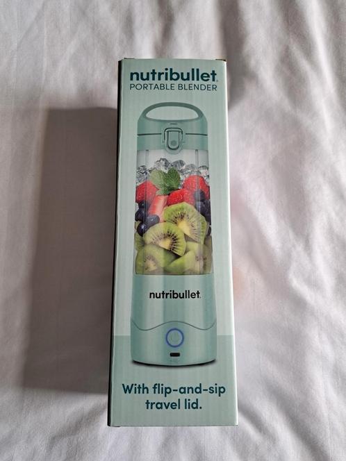 Nutribullet portable blender NIEUW, ideaal voor vakantie, Witgoed en Apparatuur, Blenders, Nieuw, Blender to go, Ophalen of Verzenden