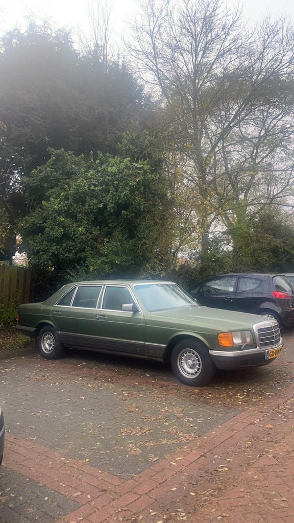 Mercedes-Benz S-Klasse 5.0 500 SEL AUT 1985 Groen, Auto's, Mercedes-Benz, Particulier, S-Klasse, Benzine, Sedan, Automaat, Geïmporteerd