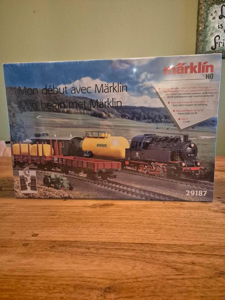 Märklin HO Treinset 29187 nieuw in de doos, Hobby en Vrije tijd, Modeltreinen | H0, Gebruikt, Treinset, Wisselstroom, Märklin