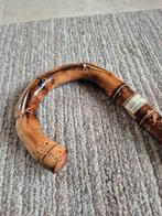 Vintage bamboe wandelstok 93 cm, Diversen, Wandelstokken, Ophalen of Verzenden
