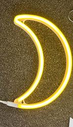 Neon maan lamp ( wand), Huis en Inrichting, Ophalen, Zo goed als nieuw