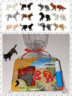 Traktatie schleich dier +snoepje van 1.50 nu 1.25, Ophalen of Verzenden, Nieuw, Feestartikel, Verjaardag