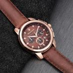 Maserati Watch R8871621004 Chronograph bruin leder NIEUW, Overige merken, Leer, Staal, Morellatospa@pec.it
