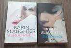 Karin Slaughter - Verborgen & Stille Zonde, Ophalen of Verzenden, Gelezen