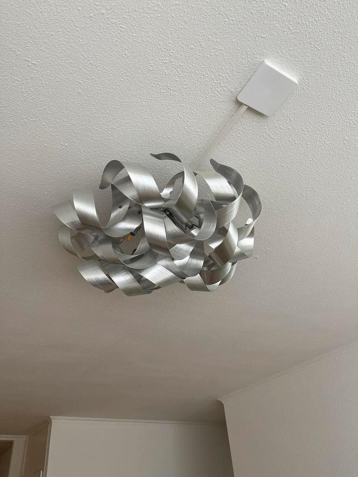 2 Plafondlampen - Groot & Klein, Huis en Inrichting, Lampen | Plafondlampen, Zo goed als nieuw, Metaal, Ophalen