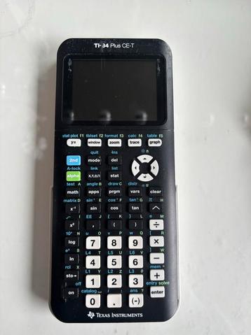 Grafische rekenmachine TI-84 Plus CE-T beschikbaar voor biedingen