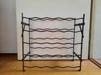 Metalen wijnrek vintage Rigidex, Huis en Inrichting, Woonaccessoires | Wijnrekken, Ophalen, Gebruikt, 50 tot 75 cm, 15 tot 25 flessen