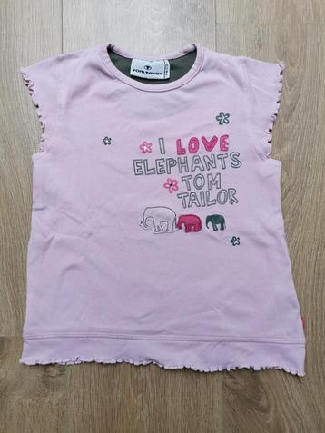Tom Tailor shirt roze maat 104/110 beschikbaar voor biedingen
