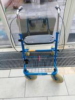 Soepele blauwe rollator in Breda, Diversen, Rollators, Ophalen, Gebruikt