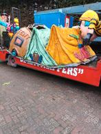 Carnavalswagen poppen, Hobby en Vrije tijd, Feestartikelen, Ophalen, Gebruikt, Feestartikel, Carnaval