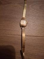 Gouden klok werkje pontiac dames, Sieraden, Tassen en Uiterlijk, Horloges | Dames, Gebruikt, Polshorloge, Goud, Goud