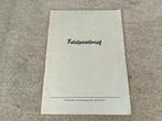 Feldpostbrief 1942, Nederland, Boek of Tijdschrift, Ophalen of Verzenden