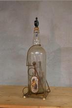 Vintage Whiskyfles met Kantelbare Houder - Schots, Ophalen of Verzenden