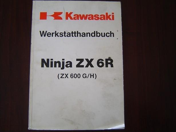 KAWASAKI ZX6R NINJA 1998 werkstatthandbuch ZX600 G H ZX 6R, Motoren, Handleidingen en Instructieboekjes, Kawasaki, Ophalen of Verzenden