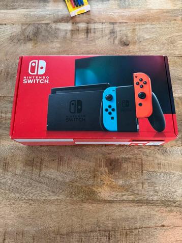 Nintendo Switch V2+ Accesoires+ 2* joy con strap beschikbaar voor biedingen