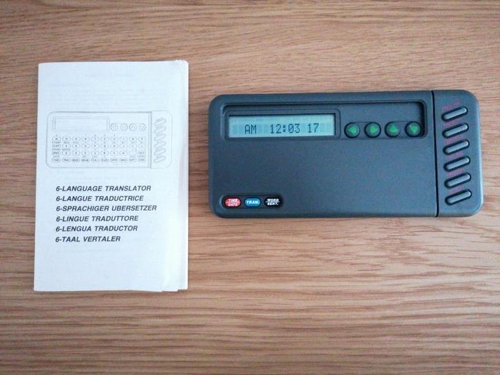 Zestalige Vertaalcomputer, Computers en Software, Overige Computers en Software, Zo goed als nieuw, Ophalen of Verzenden