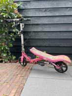Spacescooter, Fietsen en Brommers, Steps, Ophalen, Gebruikt, Gewone step, Space scooter kleur roze