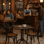 Terrastafels sets, Horeca terrasmeubilair terrasstoelen  135, Ophalen of Verzenden, Nieuw, 100 tot 150 cm, Minder dan 100 cm