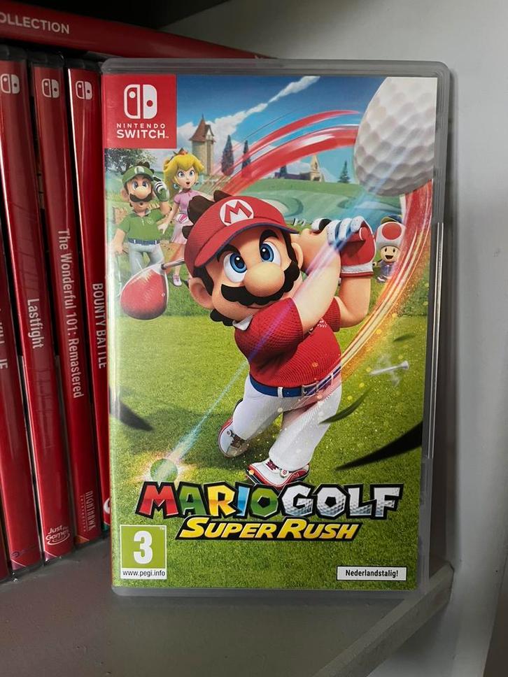Mario Golf Super Rush (Nintendo Switch), Spelcomputers en Games, Games | Nintendo Switch, Zo goed als nieuw, Sport, 1 speler, Vanaf 3 jaar