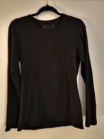 Zwart shirt met lange mouwen (XL valt als L), Zwart, Maat 42/44 (L), Ophalen of Verzenden, Lange mouw