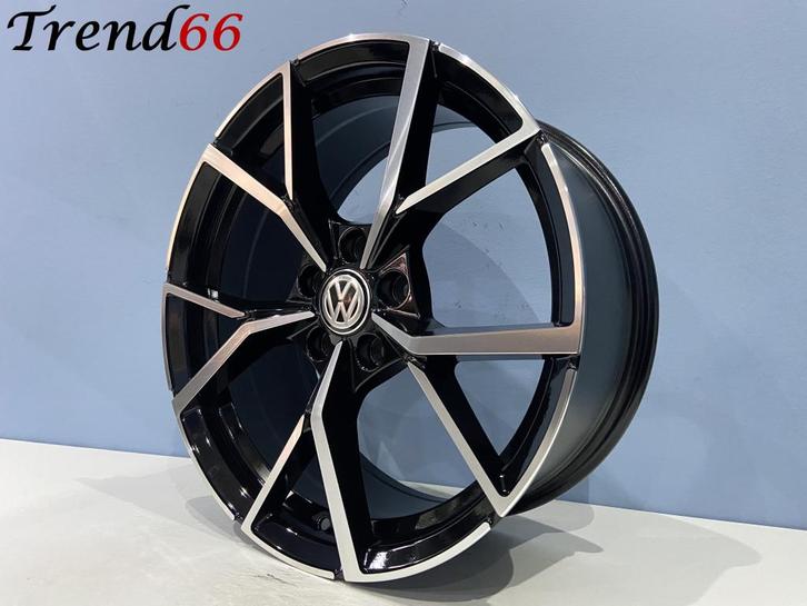 5x100 18'' Velgen Estoril Vw Polo Golf4 Bora Skoda Seat FR, Auto-onderdelen, Banden en Velgen, Velg(en), Zomerbanden, 18 inch
