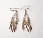 Prachtige 925 Zilveren Oorhangers Oorbellen, Sieraden, Tassen en Uiterlijk, Oorbellen, Ophalen, Hangers, Zo goed als nieuw, Zilver