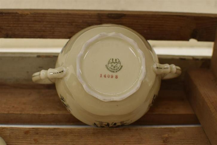 H&C suikerpotje 46404, Huis en Inrichting, Keuken | Servies, Gebruikt, Bord(en), Wedgwood, Aardewerk, Ophalen of Verzenden