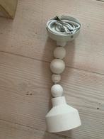 Houten Hanglamp Wit, Ophalen of Verzenden, Gebruikt, Hout, Minder dan 50 cm
