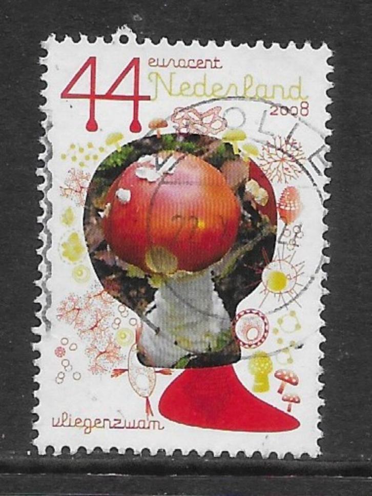 2008, Paddenstoelen, Vliegenzwam [2595] (K2005), Postzegels en Munten, Postzegels | Nederland, Ophalen of Verzenden