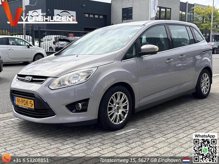 Ford Grand C-Max 1.6 EcoBoost Titanium 7p. | Climate | Cruis, Auto's, Ford, Bedrijf, Te koop, Grand C-Max, ABS, Airconditioning
