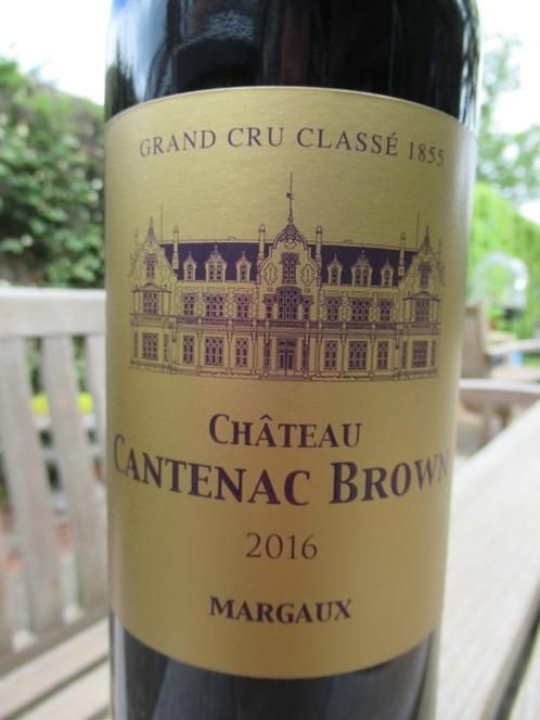 Cantenac Brown 2016 Margaux 96/98 Parker, Verzamelen, Wijnen, Nieuw, Rode wijn, Italië, Ophalen of Verzenden