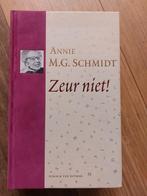 Annie M.G. Schmidt - Zeur niet! Al haar liedteksten, Boeken, Annie M.G. Schmidt, Ophalen of Verzenden, Zo goed als nieuw