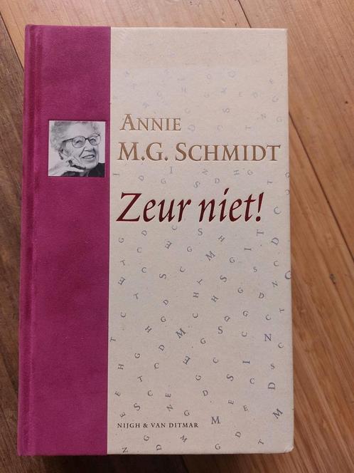 Annie M.G. Schmidt - Zeur niet! Al haar liedteksten, Boeken, Overige Boeken, Zo goed als nieuw, Ophalen of Verzenden