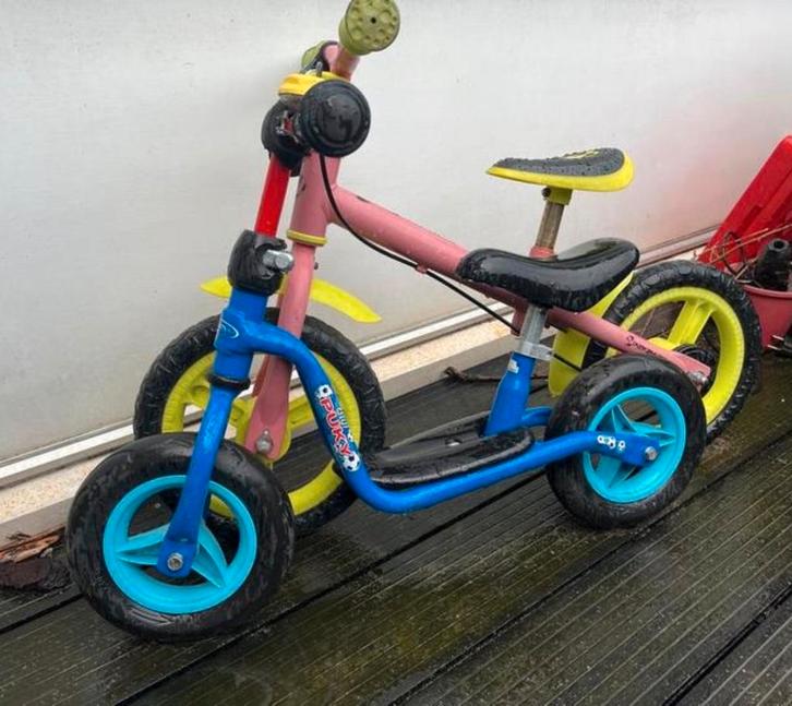 Roze Loopfiets Nakamura, Kinderen en Baby's, Speelgoed | Buiten | Voertuigen en Loopfietsen, Gebruikt, Loopfiets, Ophalen