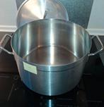 Fissler pan met deksel  15 liter, Huis en Inrichting, Keuken | Potten en Pannen, Keramische plaat, Zo goed als nieuw, Rvs, Ophalen