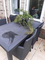 Complete Tuinset - Direct Gebruiksklaar!, Tuin en Terras, Tuinsets en Loungesets, Ophalen, Kunststof, Gebruikt, 6 zitplaatsen