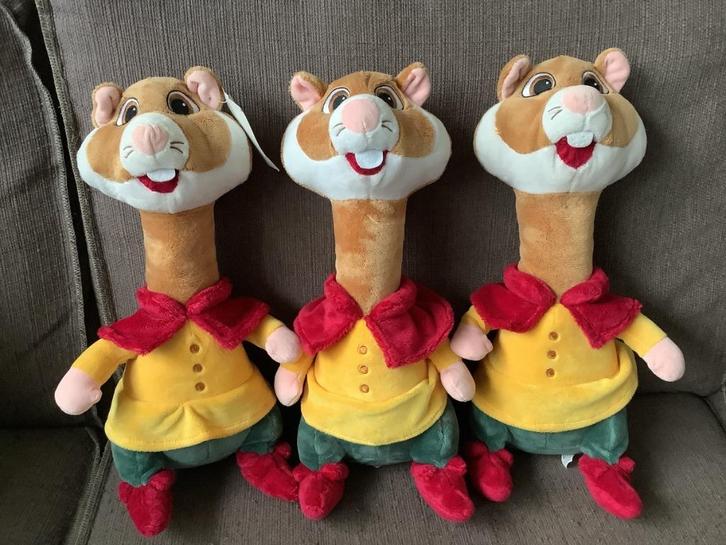 Langnek hamster AH Efteling 3 beschikbaar 7 euro per stuk, Kinderen en Baby's, Speelgoed | Knuffels en Pluche, Nieuw, Overige typen