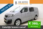 Peugeot Expert 2.0 BlueHDI 150 Long Premium DC € 22.950,00, Auto's, Bestelauto's, Nieuw, Origineel Nederlands, Zilver of Grijs