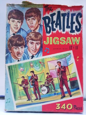 Collectors Item! The Beatles Jigsaw (340 pieces) uit 1963 beschikbaar voor biedingen