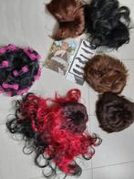 Pruiken en masker, Ophalen of Verzenden, Carnaval