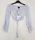 Majorelle Sangria Top in Dusty Blue, Revolve, Blauw, Ophalen of Verzenden, Lange mouw, Maat 36 (S)