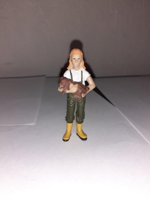 Meisje met hond, figuur (geen Schleich), Verzamelen, Poppetjes en Figuurtjes, Gebruikt, Ophalen of Verzenden