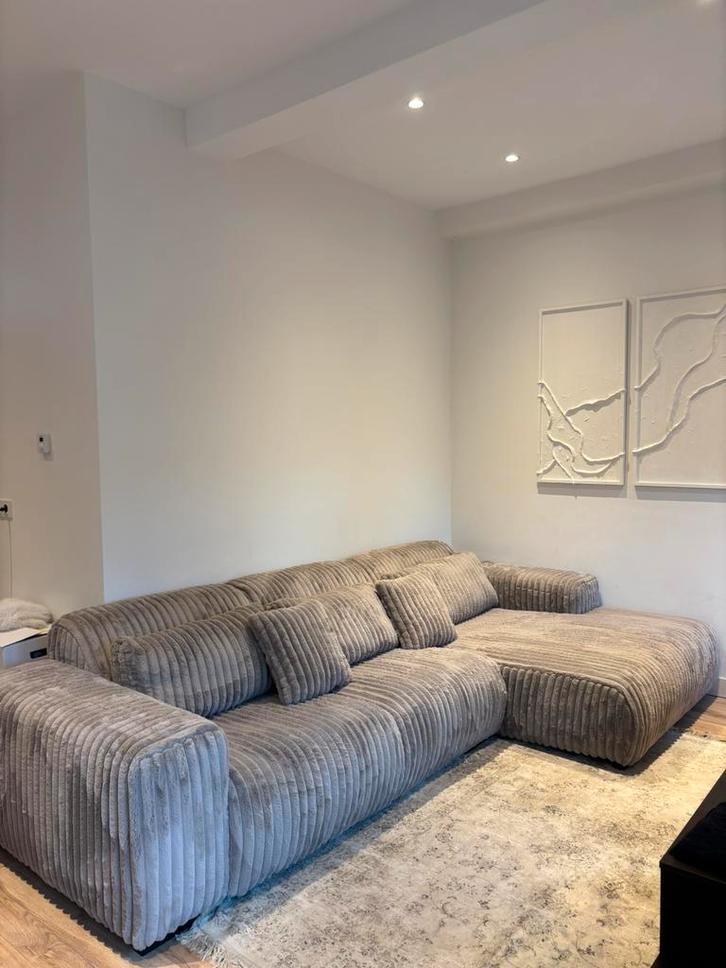 Bank woonsquare, Huis en Inrichting, Banken | Complete zithoeken, Zo goed als nieuw, Ophalen