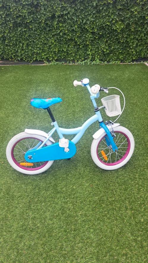 meisjesfiets 16 inch, Fietsen en Brommers, Fietsen | Kinderfietsjes, Zo goed als nieuw, 16 tot 20 inch, Ophalen